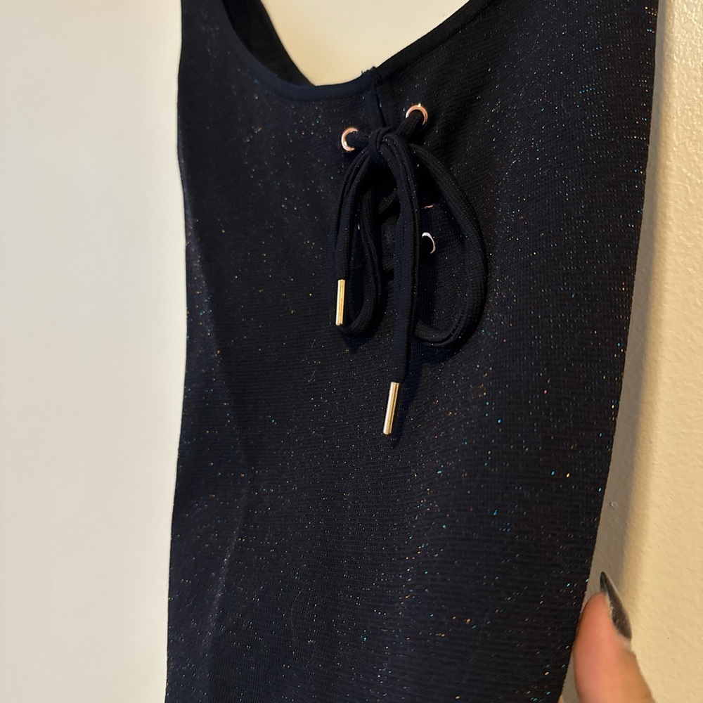 Savage x Fenty Bodysuit, open back, sparkly